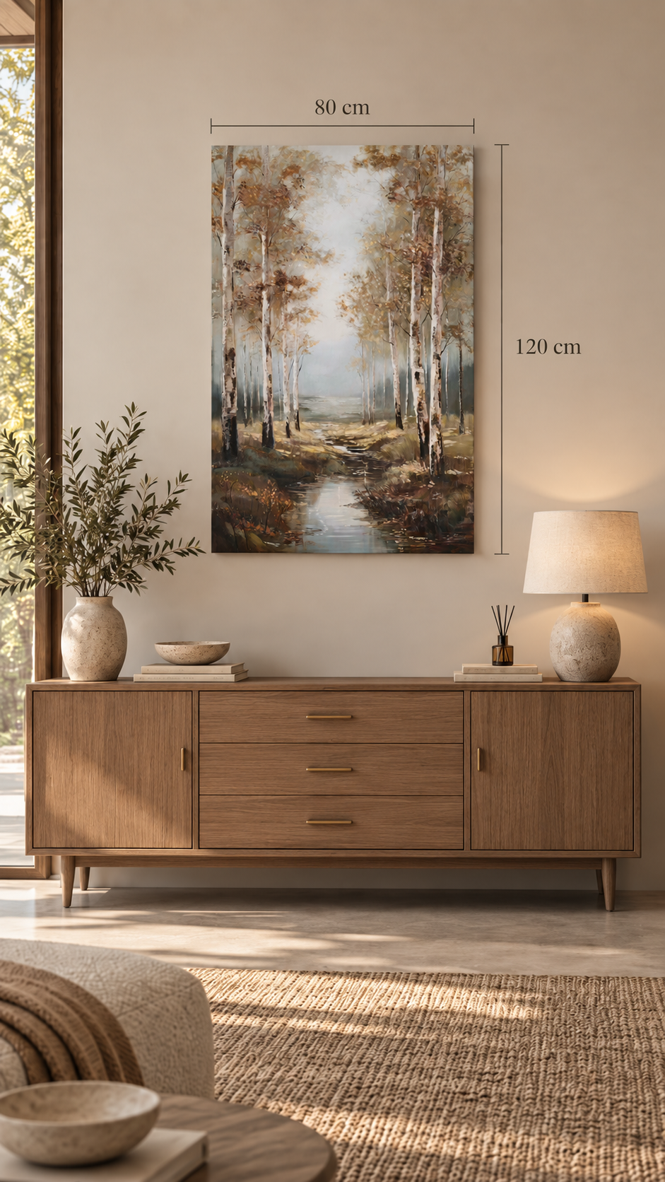 Cuadro Paisaje 80x120cm