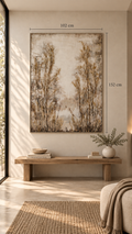 Cuadro Paisaje Relieve 102x152cm